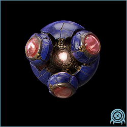 Drone Diligence, a compact Luminoth energy-construct maintenance drone with focused beam emitters.