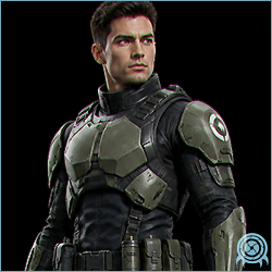 Department of Scientific Intelligence personnel scan of Ian Malkovich, Federation technical-response specialist and younger brother of Adam Malkovich.