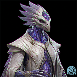 Department of Scientific Intelligence scan of Quiet Robe X, an X parasite expressing a copied Thoha Chozo host.