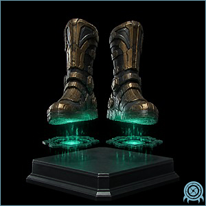 Department of Scientific Intelligence archive scan of Psychic Boots.
