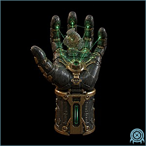 Department of Scientific Intelligence archive scan of Psychic Glove.